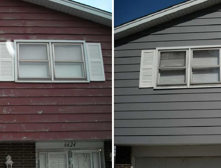 Wood siding repair and replacement